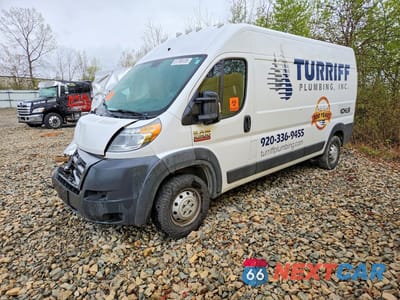 2018 RAM PROMASTER 2500 2500 HIGH 3C6TRVDG5JE156381 - główne zdjęcie licytacji z USA - miniatura