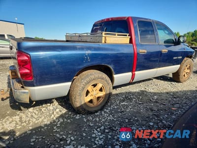 Trzecie zdjęcie samochodu z tyłu: 2007 DODGE RAM 1500 ST VIN:1D7HA18P47S130407 - miniatura