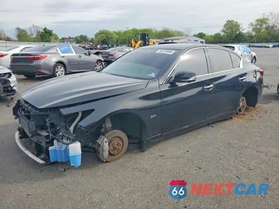 2019 INFINITI Q50 LUXE JN1EV7AR7KM590113 - główne zdjęcie licytacji z USA - miniatura
