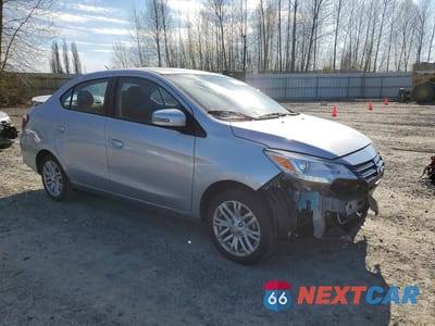 Czwarte zdjęcie samochodu z boku: 2023 MITSUBISHI MIRAGE G4 SE VIN:ML32FVFJ1PHF05020 - miniatura