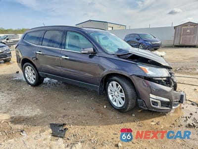 Czwarte zdjęcie samochodu z boku: 2013 CHEVROLET TRAVERSE LT VIN:1GNKRGKD4DJ226296 - miniatura
