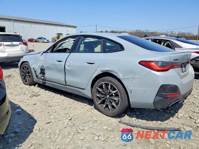 Drugie zdjęcie samochodu z przodu: 2022 BMW M440XI GRAN COUPE VIN:WBA13AW09NFM22634 - miniatura
