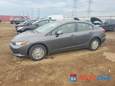 2012 HONDA CIVIC HF 2HGFB2F66CH319951 - główne zdjęcie licytacji z USA - miniatura