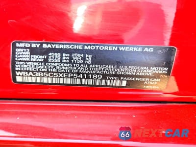 Zdjęcie 12 z 12 samochodu: 2014 BMW 328 XI SULEV VIN:WBA3B5C5XEP541189 - miniatura