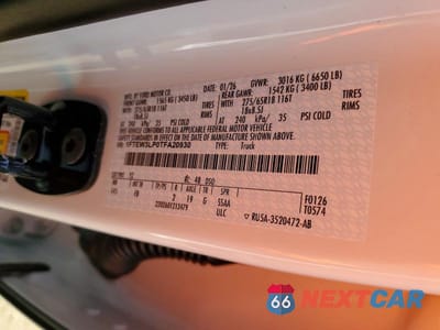Zdjęcie 12 z 12 samochodu: 2026 FORD F150 XLT VIN:1FTEW3LP0TFA20930 - miniatura