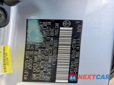 Zdjęcie 12 z 12 samochodu: 2011 TOYOTA CAMRY LE VIN:4T1BF3EK0BU736835 - miniatura