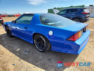 Drugie zdjęcie samochodu z przodu: 1991 CHEVROLET CAMARO RS VIN:1G1FP23E9ML112771 - miniatura