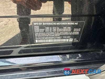Zdjęcie 10 z 10 samochodu: 2025 BMW X7 XDRIVE40I VIN:5UX23EM04S9Y27987 - miniatura
