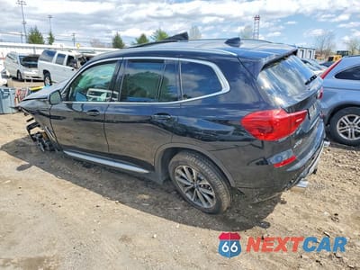 Drugie zdjęcie samochodu z przodu: 2019 BMW X3 XDRIVE30I VIN:5UXTR9C56KLD95416 - miniatura