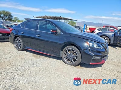 Czwarte zdjęcie samochodu z boku: 2018 NISSAN SENTRA NISMO VIN:3N1CB7AP6JY237131 - miniatura