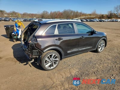 Trzecie zdjęcie samochodu z tyłu: 2018 KIA NIRO TOURING VIN:KNDCE3LC0J5117037 - miniatura