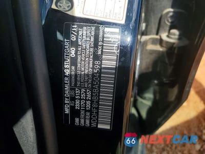 Zdjęcie 12 z 12 samochodu: 2011 MERCEDES-BENZ E 350 4MATIC VIN:WDDHF8HB5BA504598 - miniatura