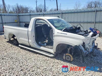 Czwarte zdjęcie samochodu z boku: 2025 CHEVROLET SILVERADO C1500 VIN:3GCNAAED5SG392203 - miniatura