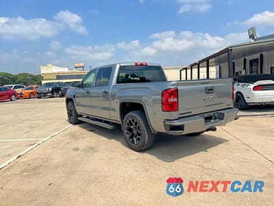 Trzecie zdjęcie samochodu z tyłu: 2014 GMC SIERRA K1500 SLT VIN:3GTU2VEC1EG554615 - miniatura
