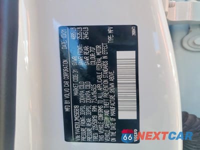 Zdjęcie 13 z 13 samochodu: 2021 VOLVO XC40 T5 INSCRIPTION VIN:YV4162UL2M2565618 - miniatura