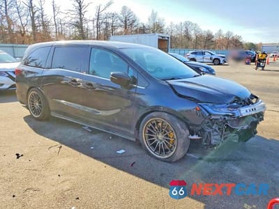 Czwarte zdjęcie samochodu z boku: 2023 HONDA ODYSSEY SPORT-L VIN:5FNRL6H75PB000526 - miniatura