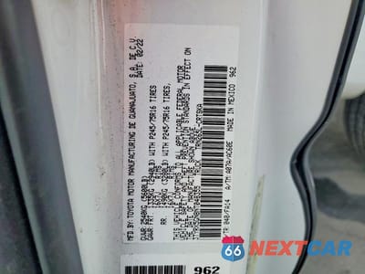 Zdjęcie 13 z 13 samochodu: 2022 TOYOTA TACOMA SR 2.7L 4C EXT CAB VIN:3TYRX5GN8NT048355 - miniatura
