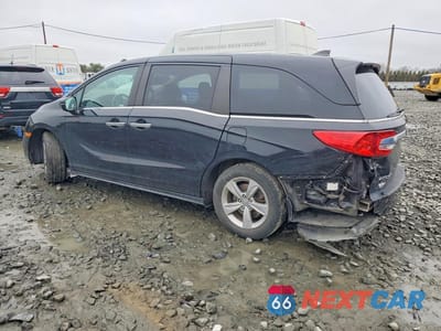 Drugie zdjęcie samochodu z przodu: 2019 HONDA ODYSSEY EXL VIN:5FNRL6H78KB087668 - miniatura
