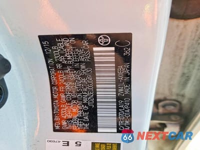 Zdjęcie 13 z 13 samochodu: 2016 TOYOTA PRIUS V FIVE VIN:JTDZN3EU0GJ049130 - miniatura