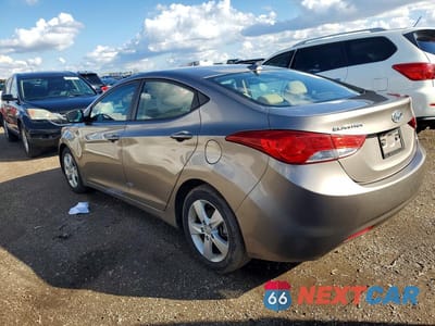 Drugie zdjęcie samochodu z przodu: 2013 HYUNDAI ELANTRA GLS VIN:5NPDH4AE9DH395767 - miniatura