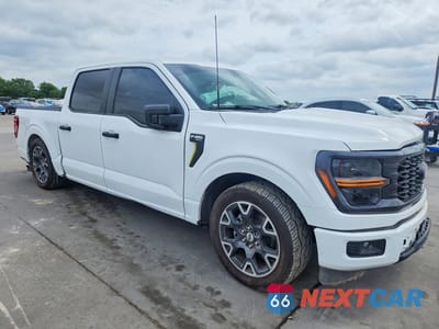 Czwarte zdjęcie samochodu z boku: 2024 FORD F150 STX VIN:1FTEW2KPXRKF67196 - miniatura