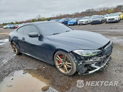 Czwarte zdjęcie samochodu z boku: 2021 BMW 430I VIN:WBA53AP05MCF75983 - miniatura