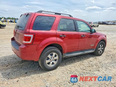 Trzecie zdjęcie samochodu z tyłu: 2008 FORD ESCAPE XLT VIN:1FMCU03128KB33909 - miniatura