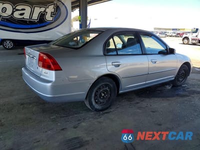 Trzecie zdjęcie samochodu z tyłu: 2001 HONDA CIVIC EX VIN:2HGES26781H583674 - miniatura
