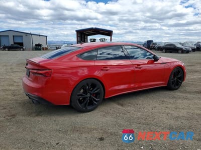 Trzecie zdjęcie samochodu z tyłu: 2024 AUDI S5 PRESTIGE VIN:WAUB4CF51RA067308 - miniatura