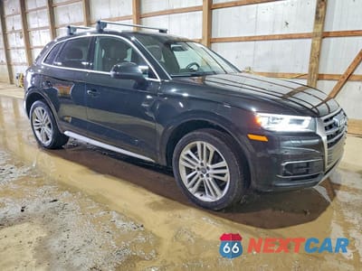 Czwarte zdjęcie samochodu z boku: 2018 AUDI Q5 PRESTIGE VIN:WA1CNAFY1J2143251 - miniatura