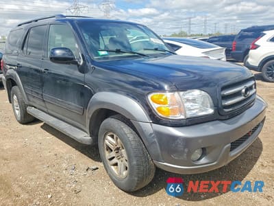 Czwarte zdjęcie samochodu z boku: 2004 TOYOTA SEQUOIA SR5 VIN:5TDBT44A84S233427 - miniatura