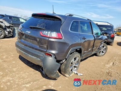 Trzecie zdjęcie samochodu z tyłu: 2021 JEEP CHEROKEE LIMITED VIN:1C4PJMDX5MD228942 - miniatura