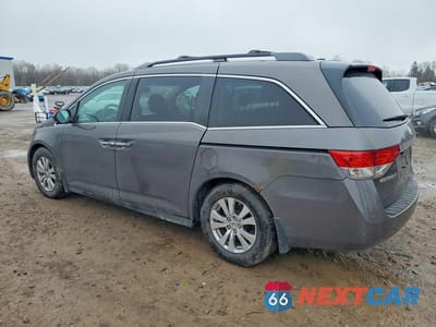 Drugie zdjęcie samochodu z przodu: 2016 HONDA ODYSSEY EXL VIN:5FNRL5H69GB137812 - miniatura