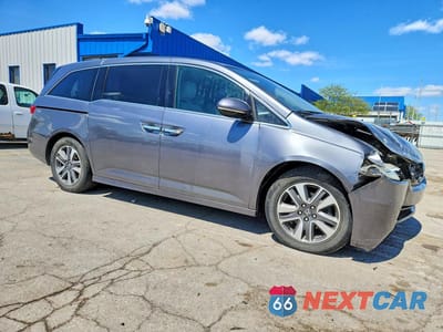 Czwarte zdjęcie samochodu z boku: 2014 HONDA ODYSSEY TOURING VIN:5FNRL5H97EB041894 - miniatura