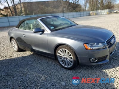 Czwarte zdjęcie samochodu z boku: 2012 AUDI A5 PREMIUM PLUS VIN:WAULFAFH7CN001634 - miniatura