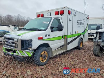 2018 FORD E350 AMBULANCE 1FDWE3FS0JDC23179 - główne zdjęcie licytacji z USA - miniatura