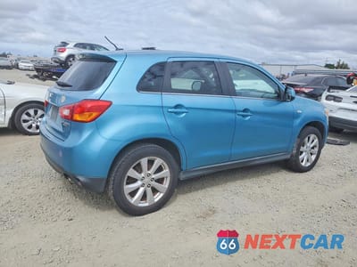 Trzecie zdjęcie samochodu z tyłu: 2013 MITSUBISHI OUTLANDER SPORT SE VIN:4A4AP4AU3DE004084 - miniatura