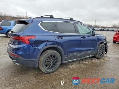Trzecie zdjęcie samochodu z tyłu: 2022 HYUNDAI SANTA FE XRT VIN:5NMS6DAJ6NH383553 - miniatura