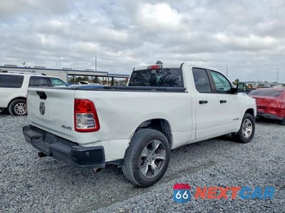 Trzecie zdjęcie samochodu z tyłu: 2021 RAM 1500 TRADESMAN VIN:1C6SRFCT1MN697296 - miniatura