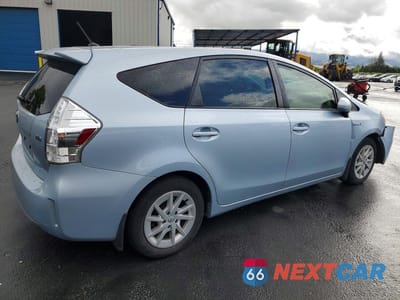 Trzecie zdjęcie samochodu z tyłu: 2012 TOYOTA PRIUS V TWO VIN:JTDZN3EU1C3186849 - miniatura