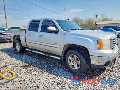 Czwarte zdjęcie samochodu z boku: 2011 GMC SIERRA K1500 SLE VIN:3GTP2VE39BG361525 - miniatura