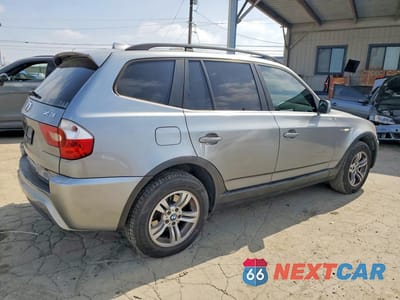 Trzecie zdjęcie samochodu z tyłu: 2006 BMW X3 3.0I VIN:WBXPA93406WG85580 - miniatura