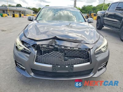 Piąte zdjęcie samochodu w środku: 2016 INFINITI Q50 3.0T PREMIUM VIN:JN1EV7AR8GM342881 - miniatura