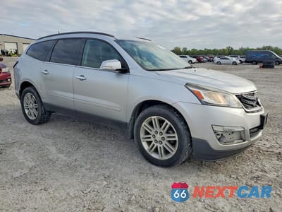 Czwarte zdjęcie samochodu z boku: 2013 CHEVROLET TRAVERSE LT VIN:1GNKRGKD5DJ112565 - miniatura
