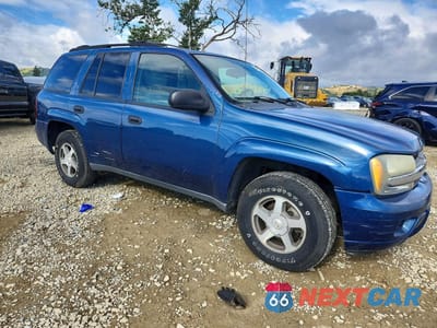 Czwarte zdjęcie samochodu z boku: 2006 CHEVROLET TRAILBLAZER LS VIN:1GNDS13S062111828 - miniatura