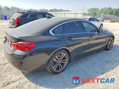 Trzecie zdjęcie samochodu z tyłu: 2018 BMW 430I GRAN COUPE VIN:WBA4J1C59JBG75539 - miniatura