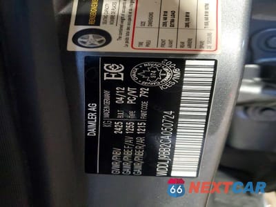 Zdjęcie 12 z 12 samochodu: 2012 MERCEDES-BENZ CLS 550 4MATIC VIN:WDDLJ9BB2CA050724 - miniatura