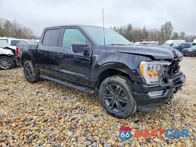 Czwarte zdjęcie samochodu z boku: 2021 FORD F150 SUPERCREW VIN:1FTEW1EP5MFD14309 - miniatura