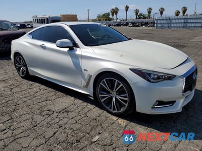 Czwarte zdjęcie samochodu z boku: 2017 INFINITI Q60 3.0T PREMIUM VIN:JN1EV7EKXHM362256 - miniatura