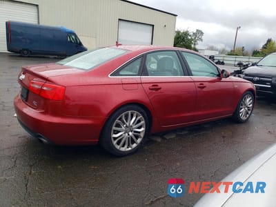 Trzecie zdjęcie samochodu z tyłu: 2012 AUDI A6 PREMIUM PLUS VIN:WAUGGAFC9CN140389 - miniatura